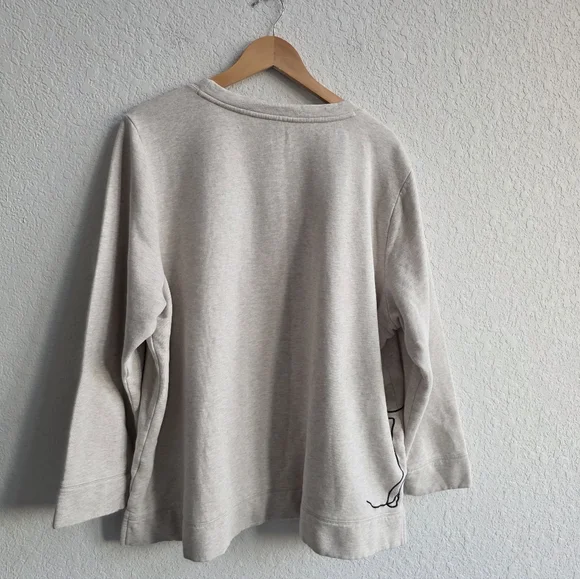 Talbots CREWNECK SWEATSHIRT - EMBROIDERED DOG Size 3X - Picture 6 of 8